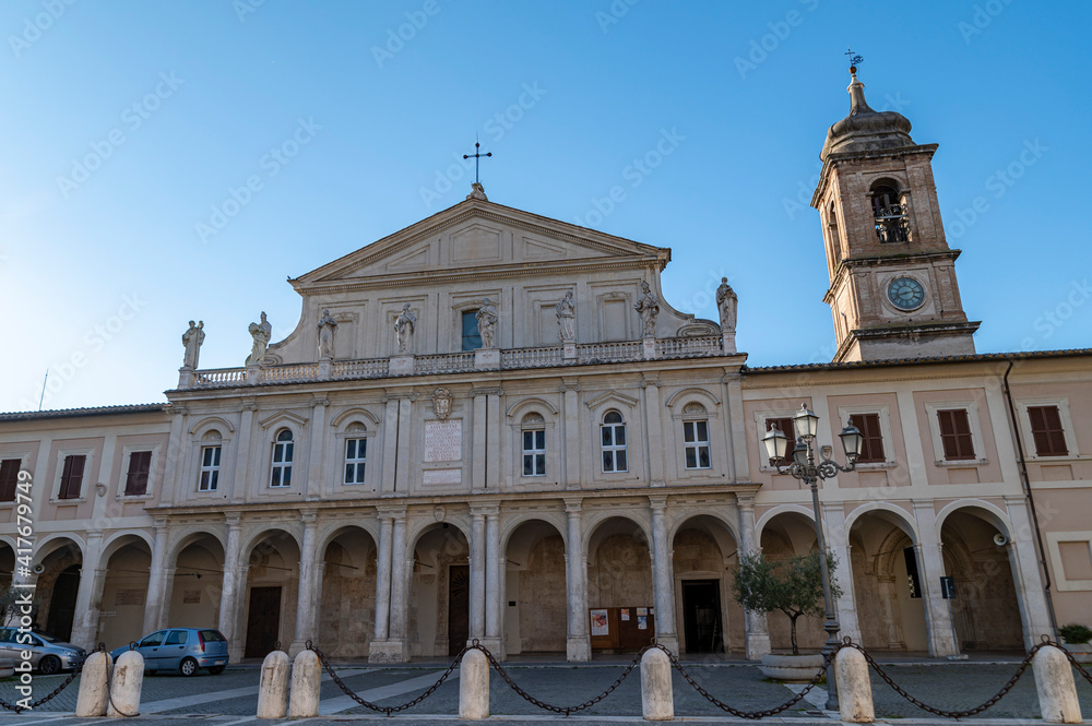 cathedral of the city of terni in the historic area of ​​the city