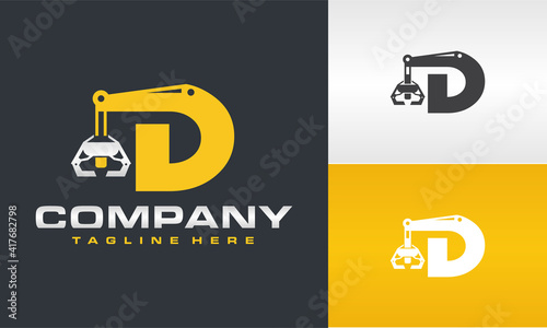 initial D crane drill logo