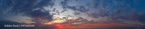 Wallpaper Mural  Beautiful cloud in the sunrise sky background. Sky banners background. Natural background of the colorful panorama sky. Torontodigital.ca