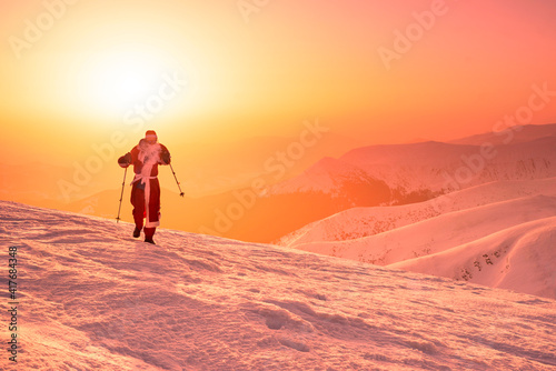 Santa Claus on the Montenegrin ridge, Hoverla