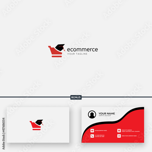 Trolley e commerce school logo