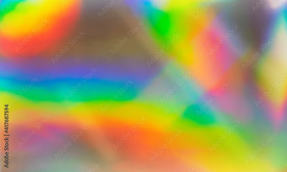 Holographic background overlay iridescent texture