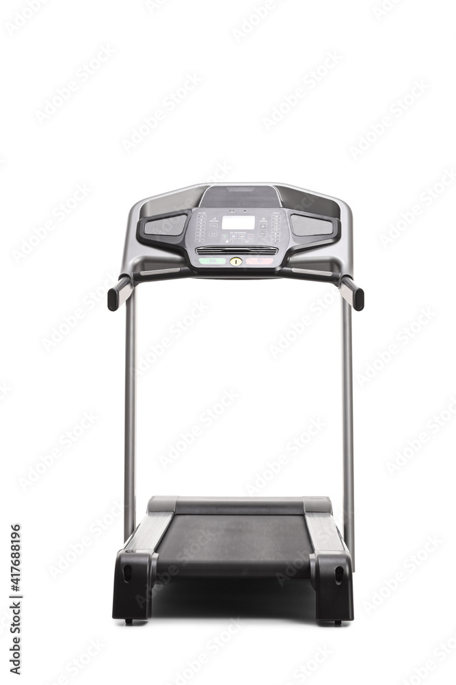 Studio shot of a professional treadmill machine