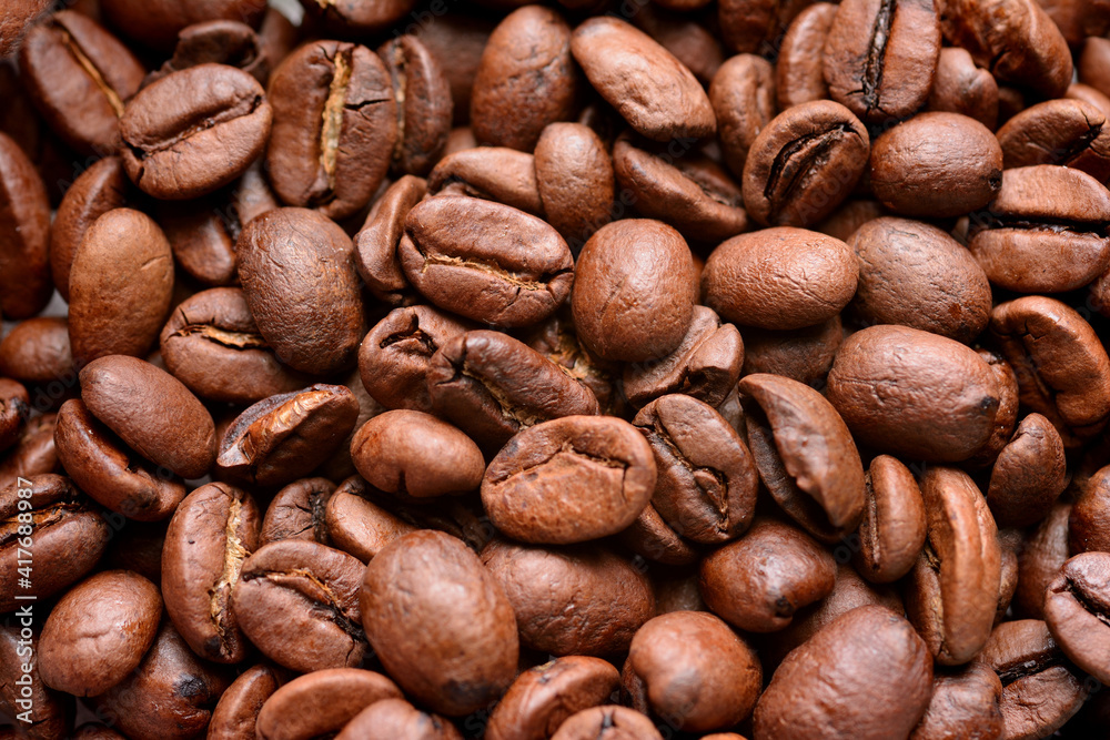 Background wallpaper of roasted coffee beans Background wallpaper of roasted coffee beans