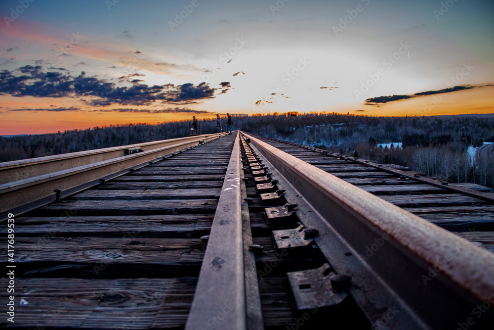 Railway Sunset
