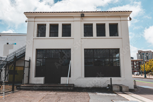 Photography Abandoned building in the city