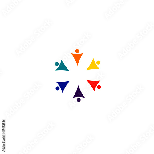 COLORFUL PEOPLE TOGETHER ART, SIGN, SYMBOL ON WHITE Free Download COLORFUL PEOPLE TOGETHER ART, SIGN, SYMBOL ON WHITE - GFXLoad