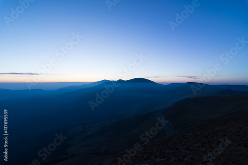 Mountains at Blue Hour