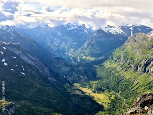 Norwegian Mountainous Landscape