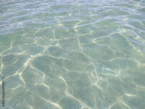 water in the sea