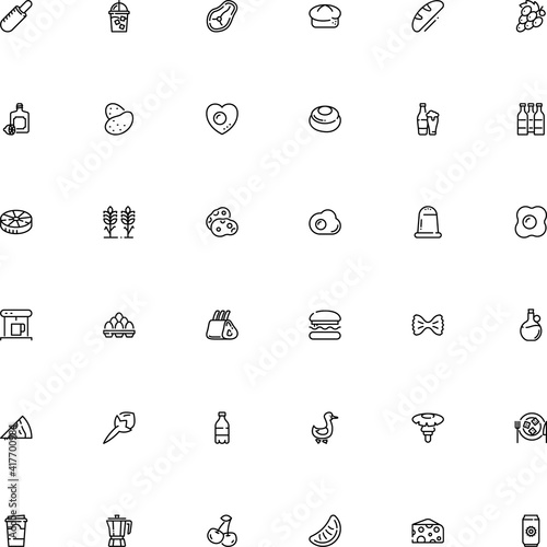 icon vector icon set such as: calcium, mandarin, farming, pack, medicine, paper, purple, spare, stelline, closeup, animal, cheesecake, aluminum, rigate, face, cannelloni, sirloin, spaghetti, rare