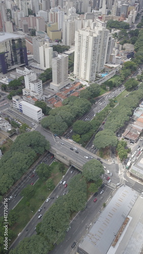 Sao Paulo Landscape Bela Vista Bixiga 23 de Marco City Urban Drone Aerial Vila Itororó Architecture Houses photo