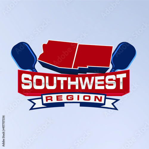 Southwest region pickle ball sport