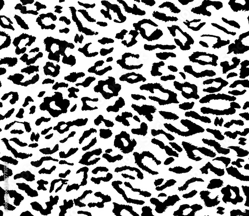 Leopard background. Seamless pattern.Animal print. 
