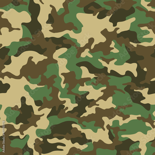 Full seamless camouflage texture skin pattern vector for military textile. Usable for Jacket Pants Shirt and Shorts. Army camo masking design for hunting fabric print and wallpaper. 
