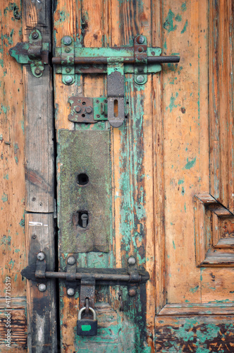 Obraz na płótnie lock w salonie