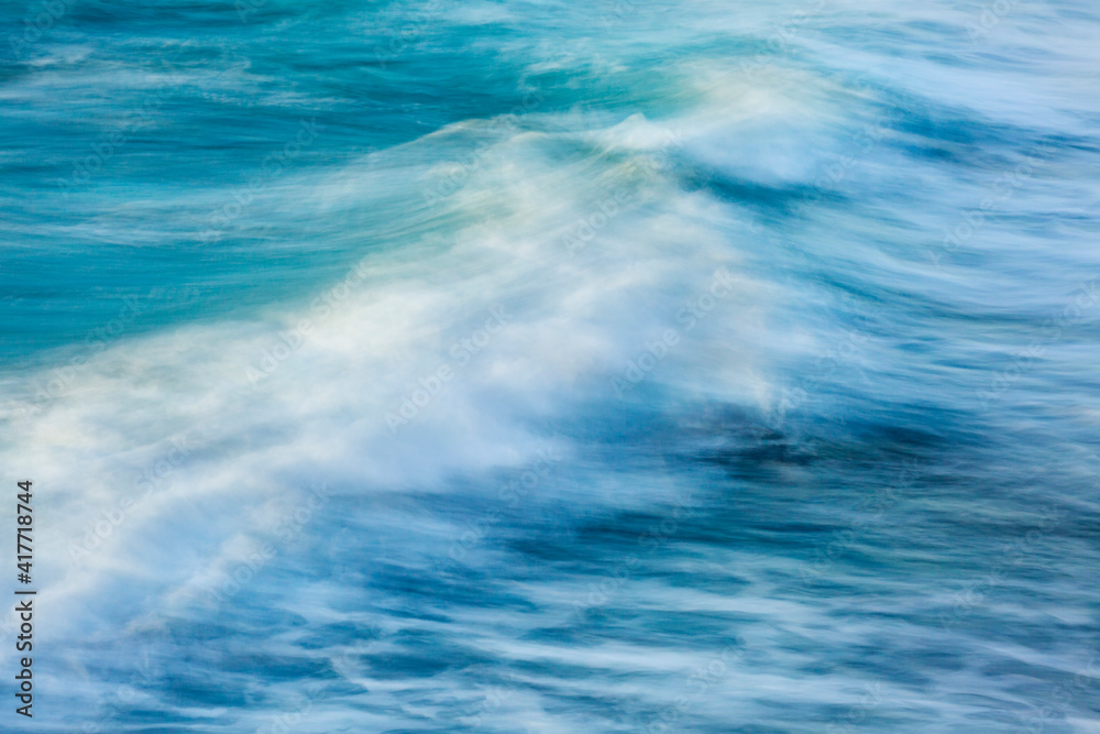 USA, California, La Jolla, Wave abstract