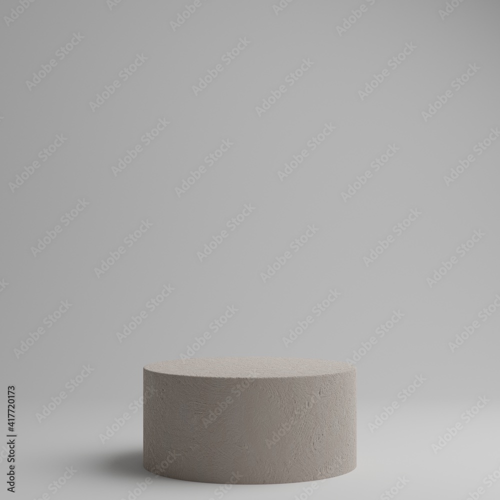 Empty white pedestal on a white background for product presentation. Portrait frame. Advertise showcase. Abstract concept. Template mock up backdrop. 3d render illustration Empty white pedestal on a white background for product presentation. Portrait frame. Advertise showcase. Abstract concept. Template mock up backdrop. 3d render illustration