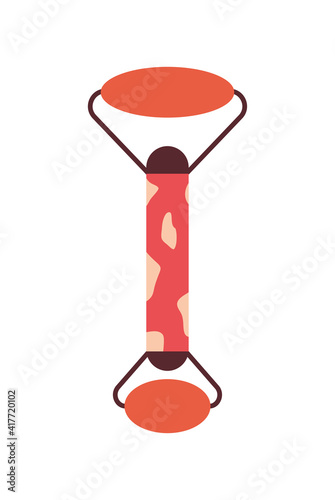 red roller isolated