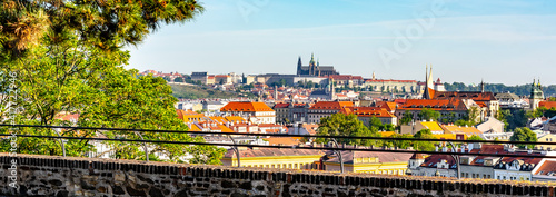Prague Castle from Vysehrad