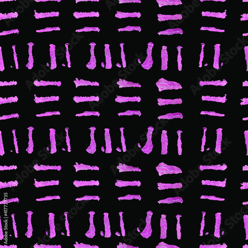 Abstract pink print, seamless background, black and pink print, vector, flat style, gift paper, wrapper, patterns, abstraction, texture, magazine, packaging, postcard, for girls, cosmetics, fashion