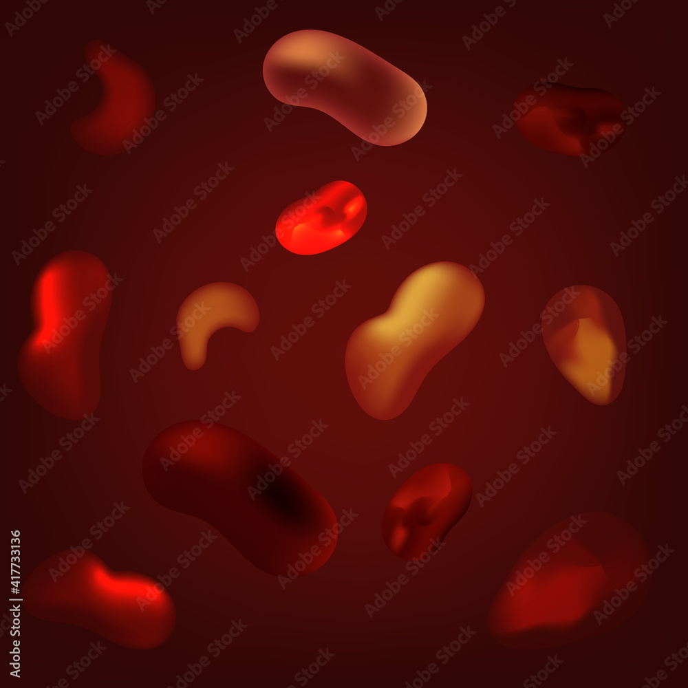 Abstract background with colorful shapes Abstract background with colorful shapes