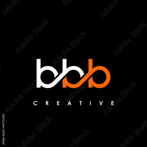 BBB Letter Initial Logo Design Template Vector Illustration