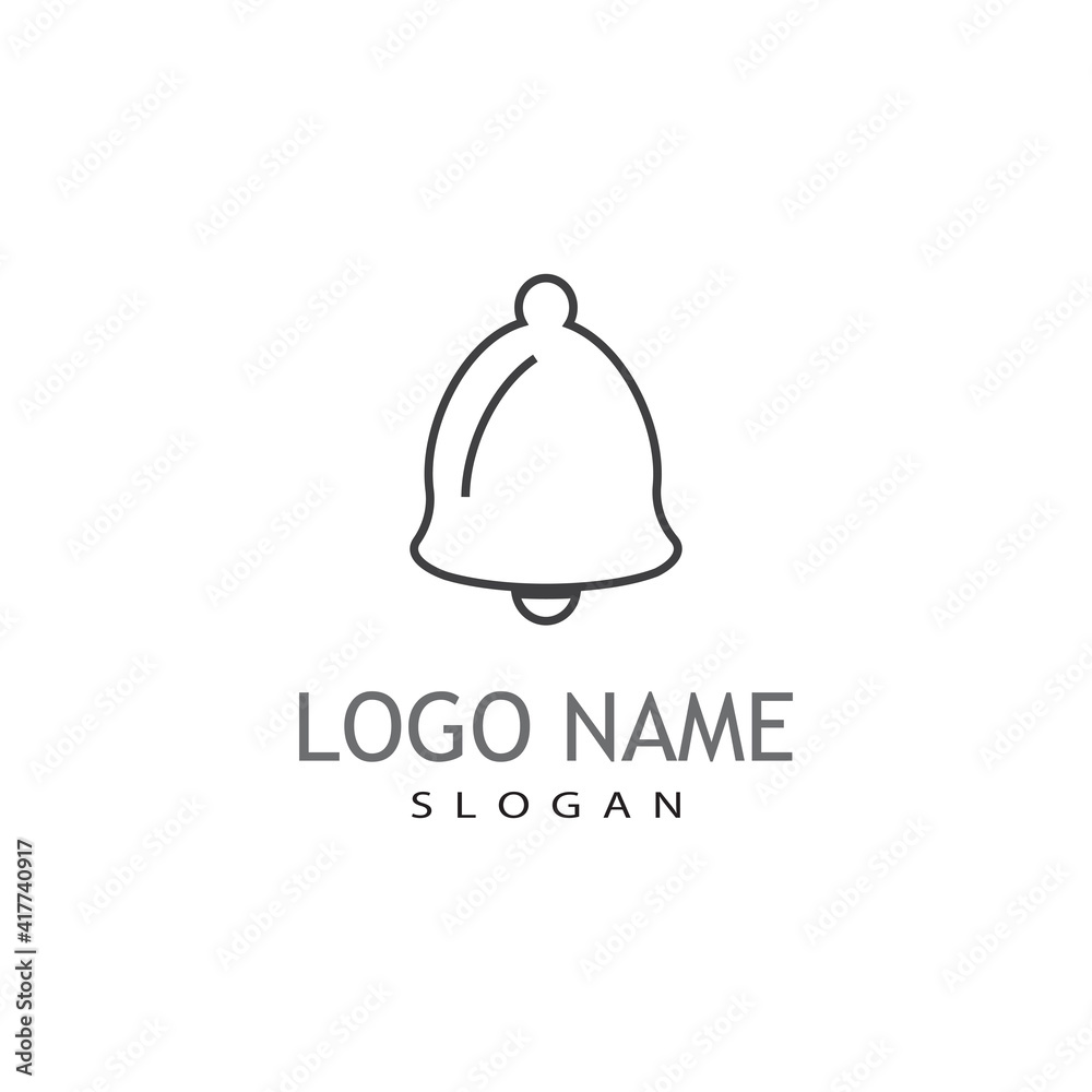 Bell Logo Template vector symbol illustration design Bell Logo Template vector symbol illustration design
