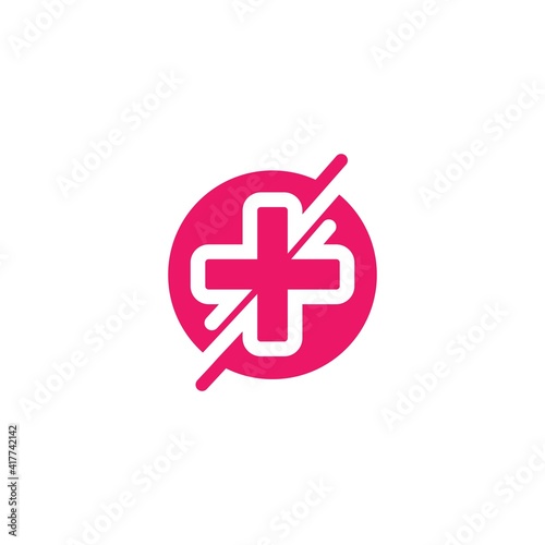 cross medical icon vector illustration design