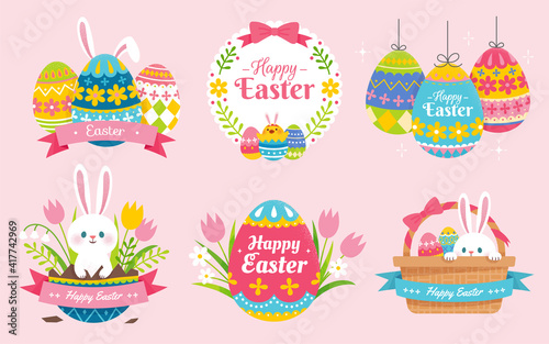 Easter label collection