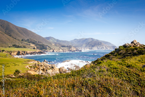 California's coastline along California State Route 1, one of the most famous and spectacular drives in the United States