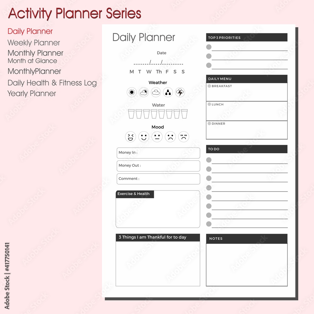 Daily Planner Daily Planner