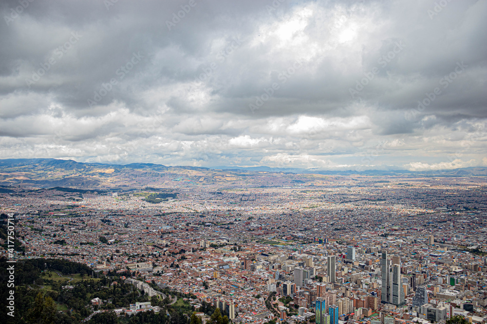 view of the city Bogotá