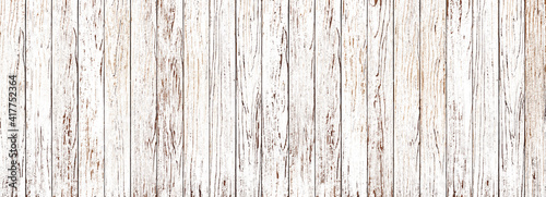 White wood texture background coming from natural tree. The wooden panel has a beautiful pattern that is empty.