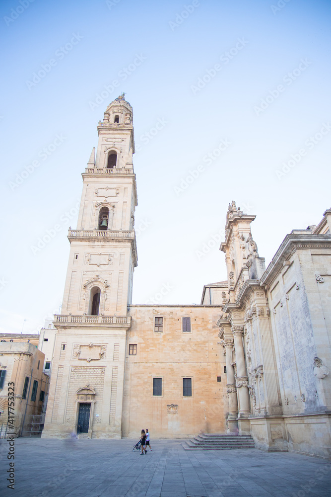Lecce Puglia Italy piazza Duomo