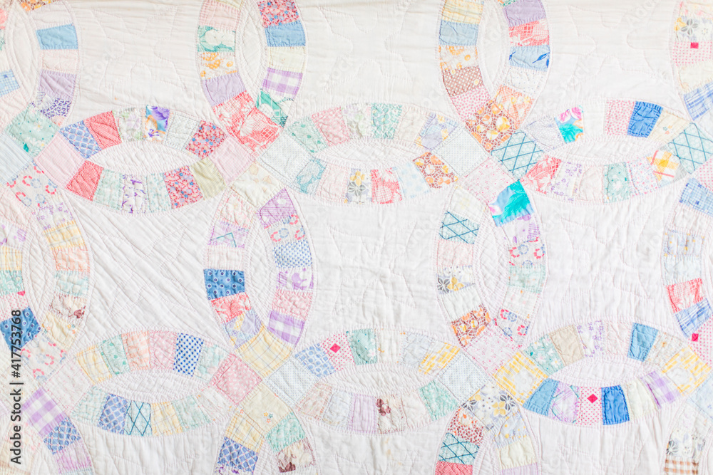 Double Wedding Ring Quilt Double Wedding Ring Quilt