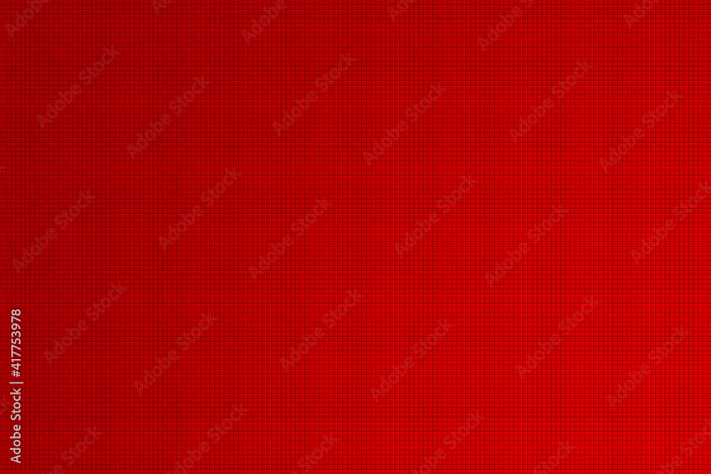 Red abstract wall with square polygon. Red texture background - obrazy, fototapety, plakaty 
