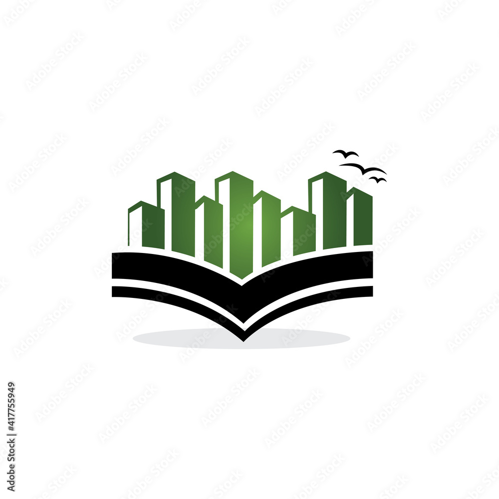 simple urban building vector logo simple urban building vector logo