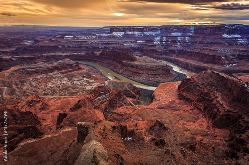 Sunset at Dead Horse Point State Park