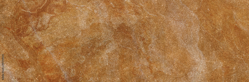 natural pattern of marble background, Surface rock stone with a pattern of Emperador marbel, Close up of abstract texture with high resolution, polished quartz slice mineral for exterior. 