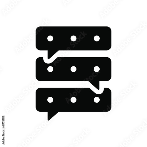 Communication conversation icon
