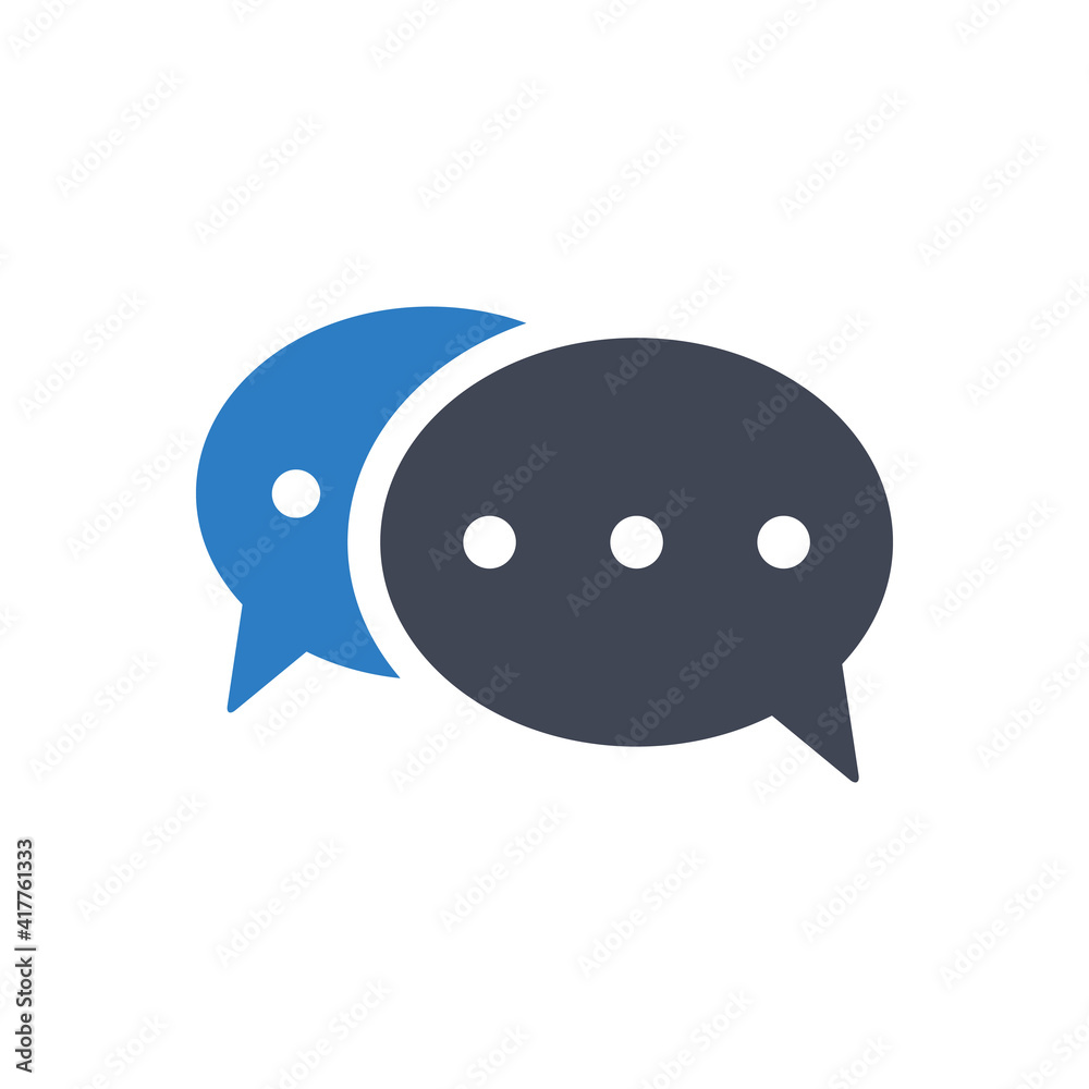 Message bubble icon Message bubble icon