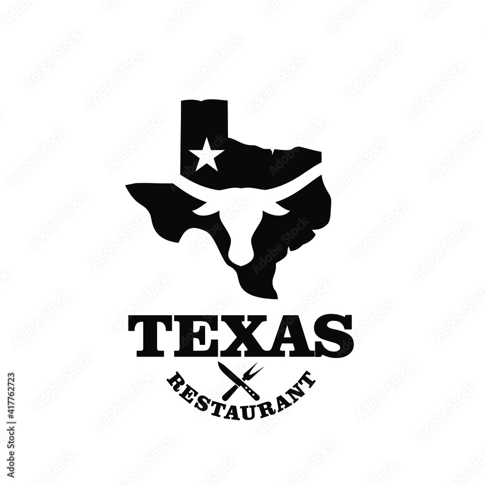 texas restaurant longhorn logo icon design texas restaurant longhorn logo icon design