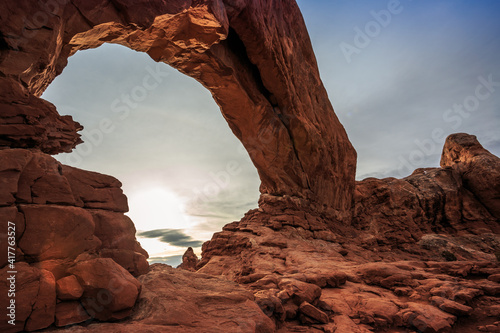 Morning on the Windows at Arches National Park