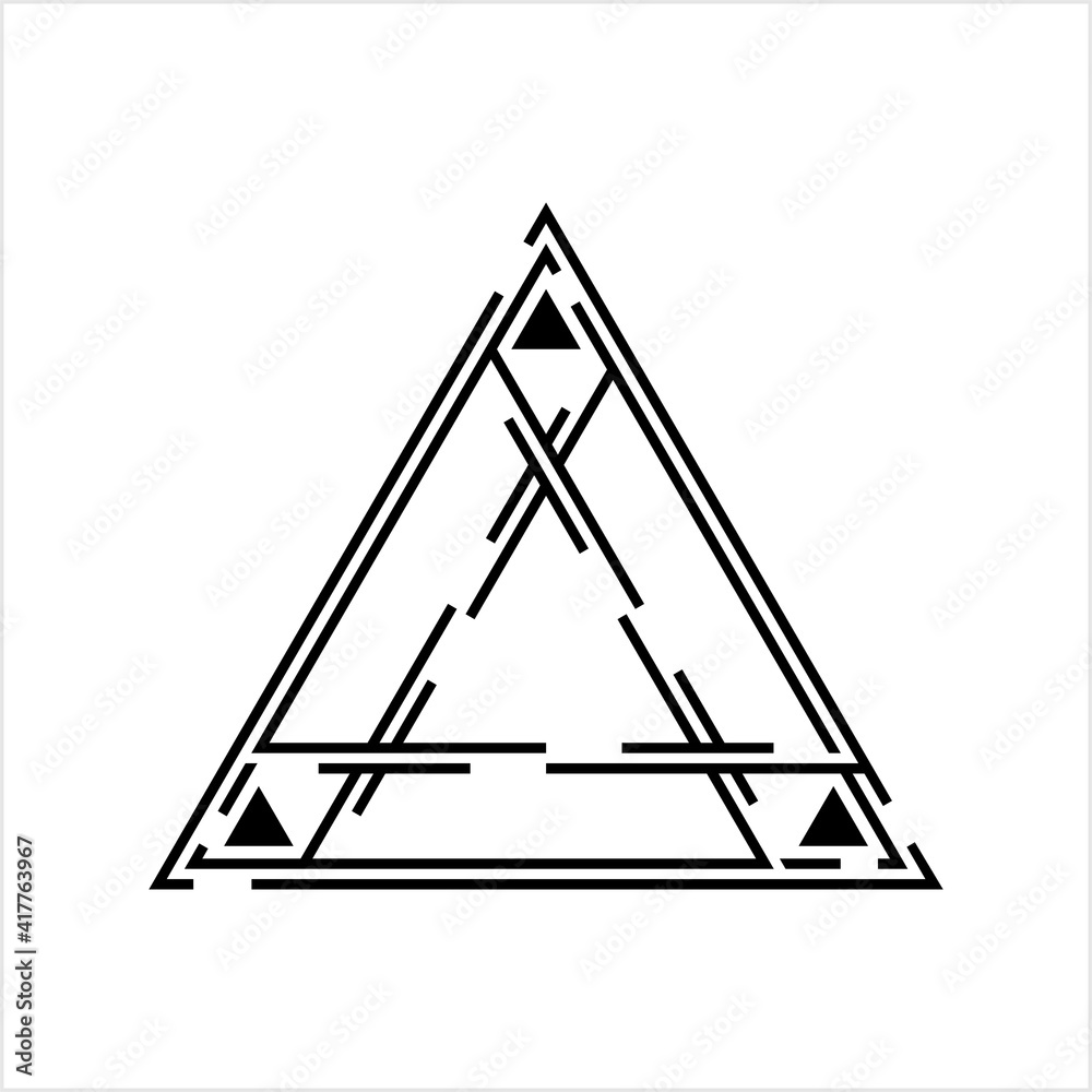 Triangle Minimalist Tattoo, Modern Subtle Aesthetic Tattoo, Minimal Modern Discreet Tattoo Triangle Minimalist Tattoo, Modern Subtle Aesthetic Tattoo, Minimal Modern Discreet Tattoo