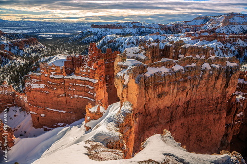 Winter Morning on Bryce Canyon National Park
