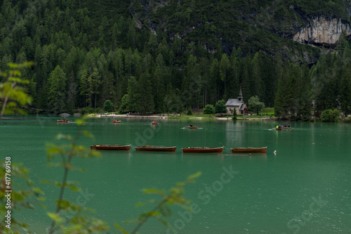 Lago di Braies Dolomiti © Urip