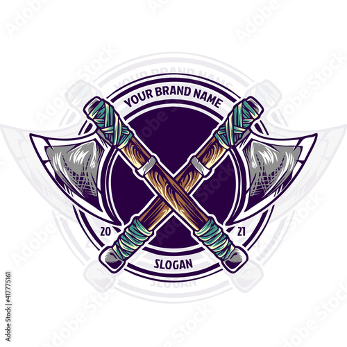 indian axes illustration