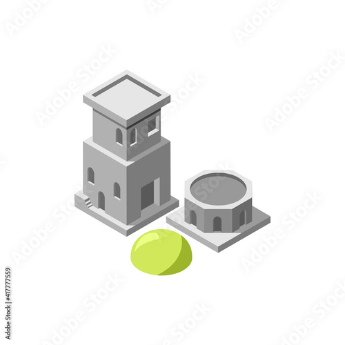 Fortress Board Game Composition