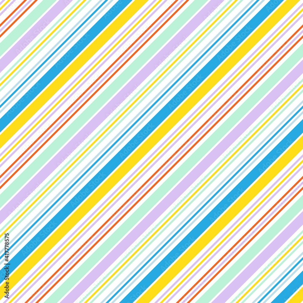 Rainbow Stripe seamless pattern background in diagonal style Rainbow Stripe seamless pattern background in diagonal style